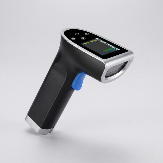 BizEssentials DB+ Series 2D Bluetooth Barcode Scanner – Met Display